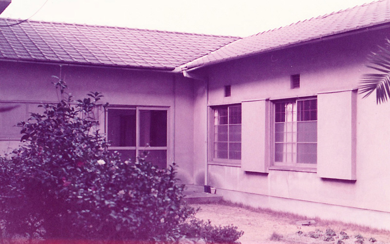 昭和51年（西暦1976年）当時の国里医院の病室
